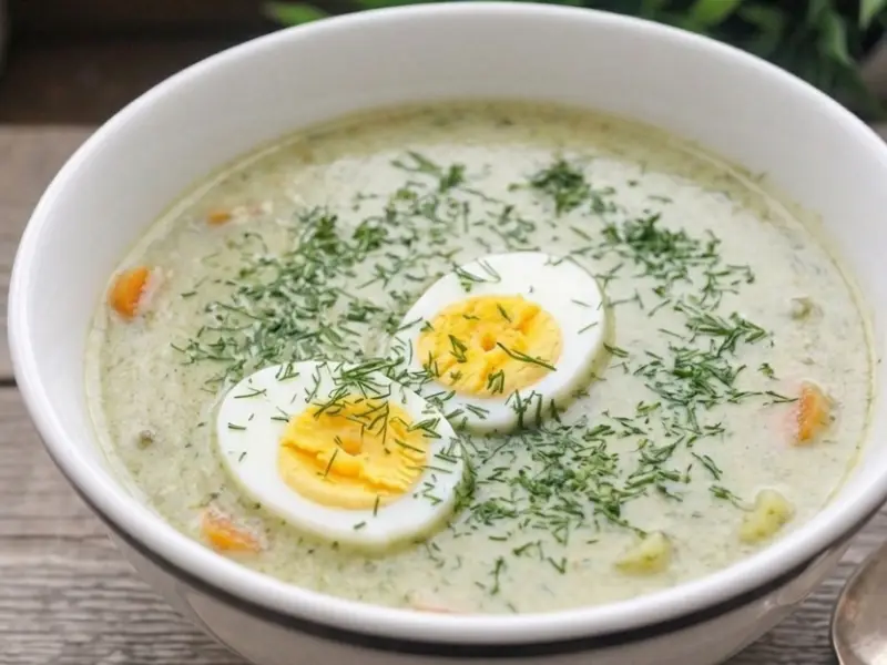 zupa szczawiowa przepis babci 1 zupa szczawiowa przepis babci