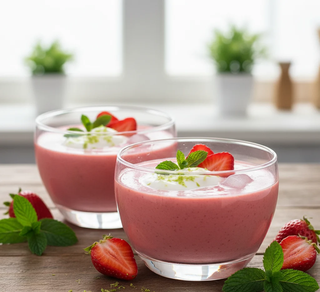 chlodnik truskawkowy chłodnik truskawkowy