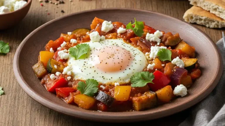 szakszuka z warzywami na patelnię