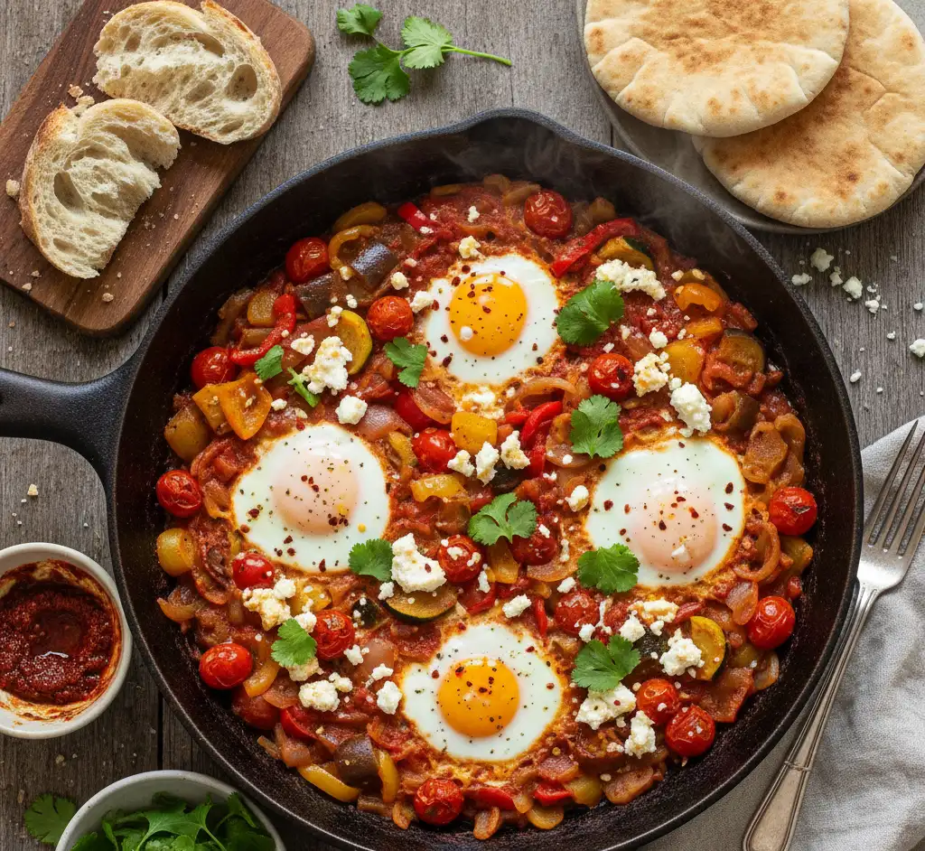 warzywna szakszuka 3 szakszuka z warzywami