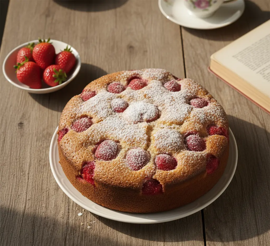 ciasto z truskawkami