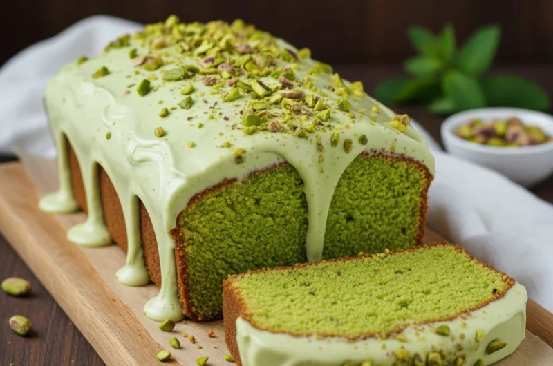 Ciasto Pistacjowe z Piekarnika