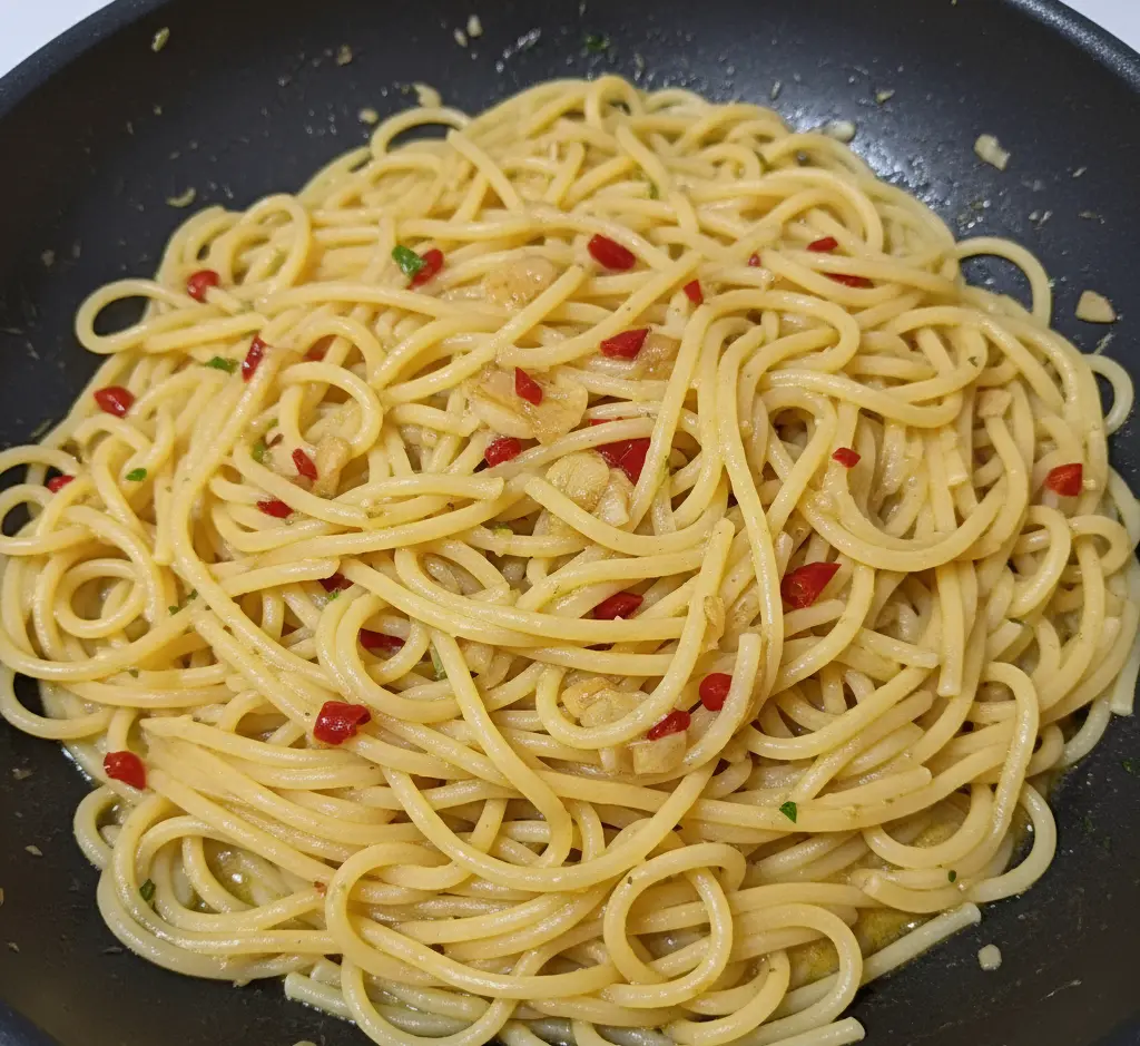 Spaghetti aglio olio