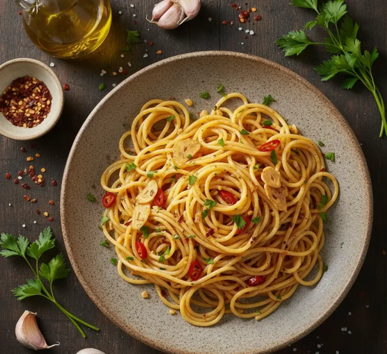 Spaghetti aglio olio