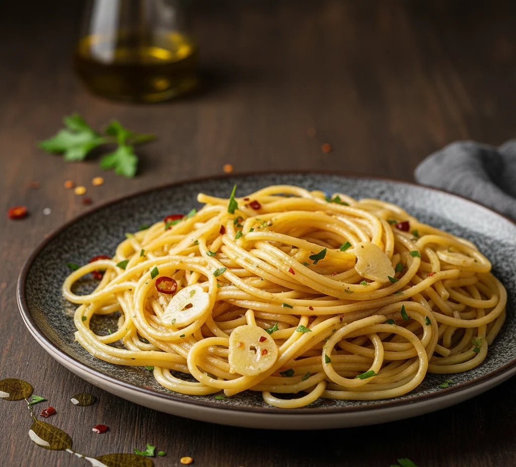 Spaghetti aglio olio