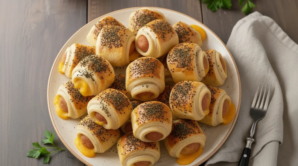 roladki z ciasta francuskiego