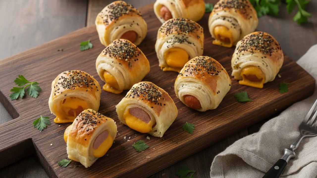 roladki z ciasta francuskiego