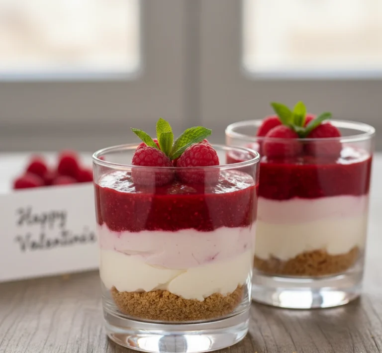 deser malinowa chmurka