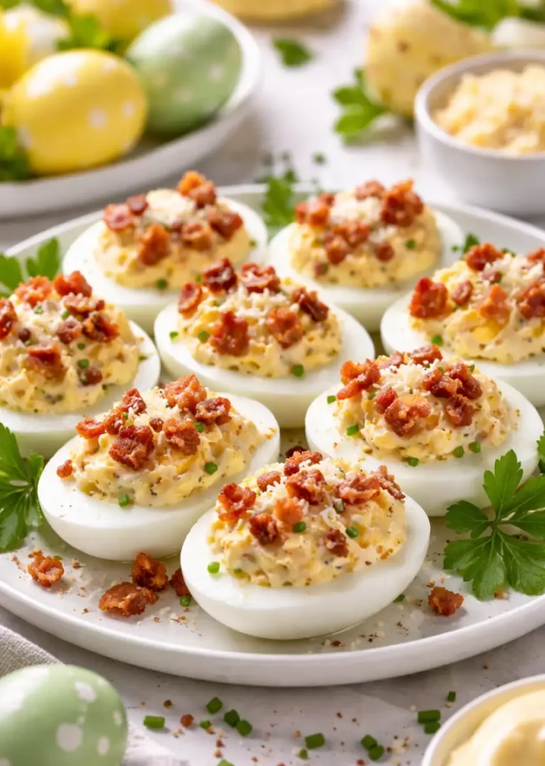 Jajka z chrzanem i majonezem