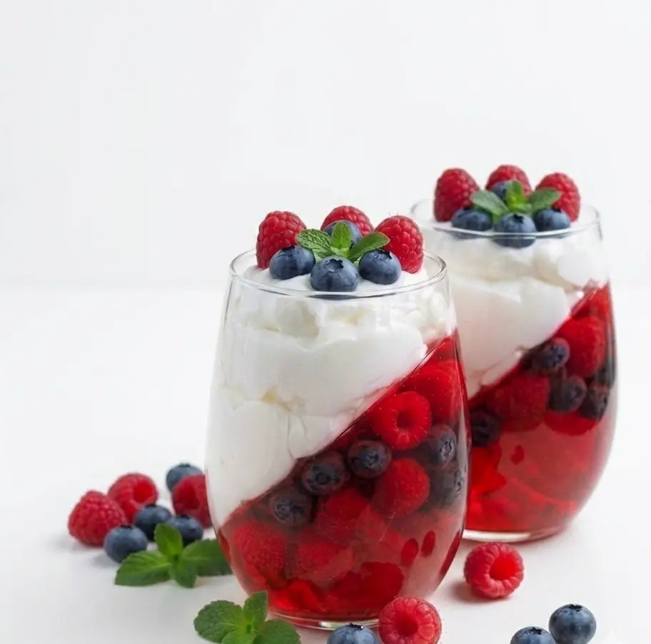 Szybkie mini deserki z galaretką