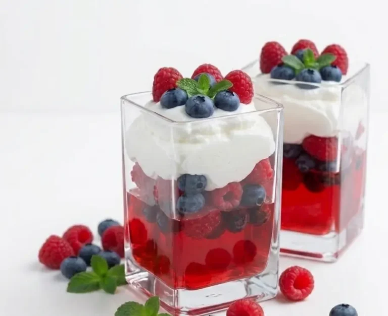 Szybkie mini deserki z galaretką