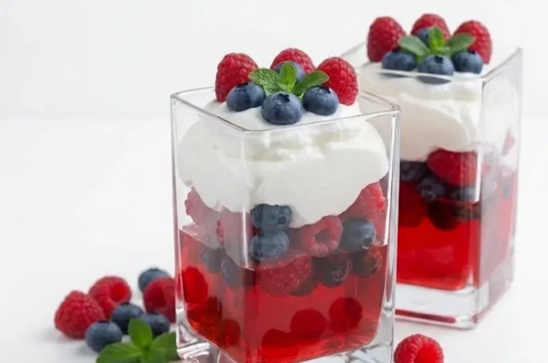 Szybkie mini deserki z galaretką