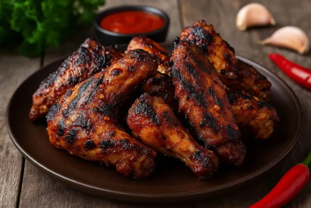 kurczak grillowany w marynacie sriracha