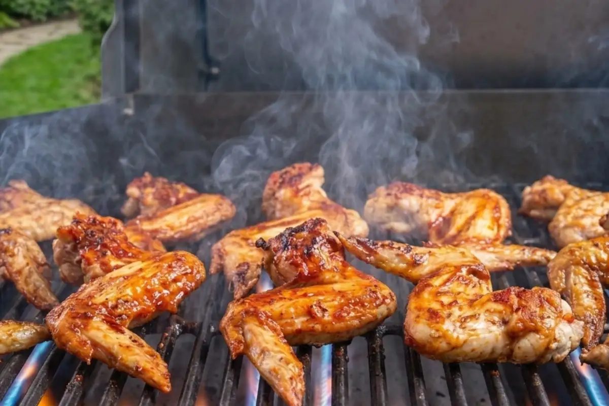 skrzydelka grillowane na ostro
